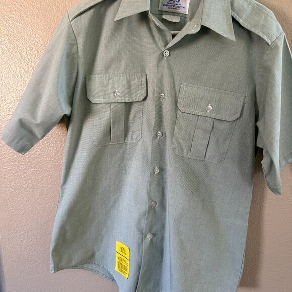 DSCP Garrison Collection Men's Military Shirt‎  Size 16 - Picture 3 of 8